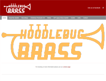 Tablet Screenshot of hoodlebugbrass.org